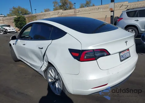 2022 Tesla Model 3 Rear-Wheel Drive z USA, uszkodzony, nr VIN 5YJ3E1EA1NF190793